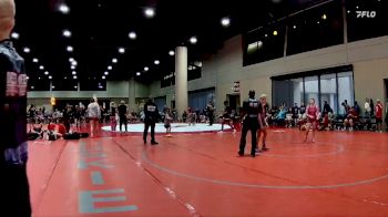 130 lbs Round 2 - Kaylea Liles, Rabbit Wrestling Club vs Harleigh Wiley, Morris Fitness