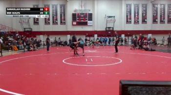 133 lbs Cons. Round 4 - Sanaullah Hashimi, Unattached vs Ben Quilpa, Cal Poly Humboldt