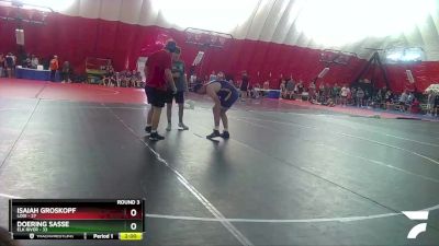 215 lbs Round 3 (4 Team) - Isaiah Groskopf, Lodi vs Doering Sasse, Elk River