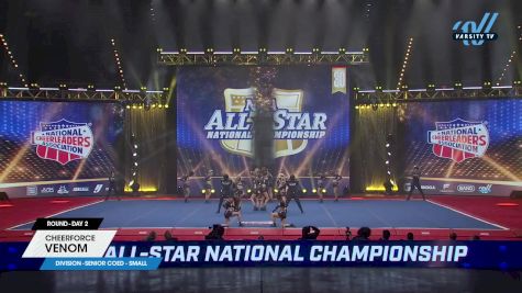 CheerForce - Venom [2025 L6 Senior Coed - Small Day 2] 2025 NCA All-Star National Championship