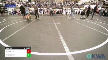 80 lbs Quarterfinal - Beau Sites, Chandler Takedown Club vs Adam Keller, Bridgecreek