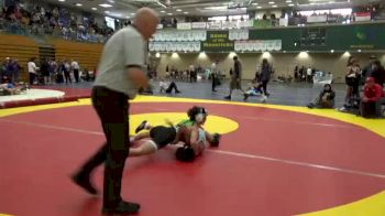 106 lbs Champ. Round 1 - Hector Cahue, Carlsbad vs Ethan Carey, Los Alamitos