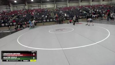 70 lbs Cons. Round 4 - Jonathan Dryden, Headwaters Wrestling Academy vs Hunter Houle, Zimmerman Wrestling Club