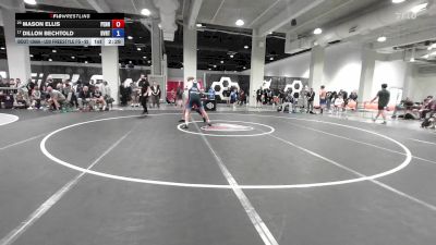 U20 Freestyle FS - 92 lbs Cons. Round 6 - Mason Ellis, Pennsylvania vs Dillon Bechtold, Buffalo Valley Regional Training Center