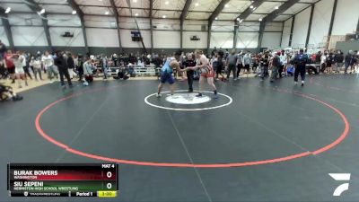 285 lbs Semifinal - Burak Bowers, Washington vs Siu Sepeni, Hermiston High School Wrestling