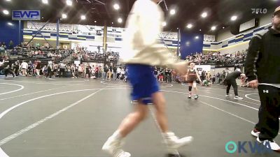 70 lbs Semifinal - John Paul Cramer, Unattached vs Jett Hinz, Weatherford Youth Wrestling