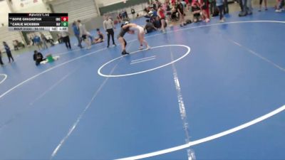 94-105 lbs Quarterfinal - Sofie Ghasabyan, Eaglecrest Wrestling Club vs Carlie McKibbin, Bayard
