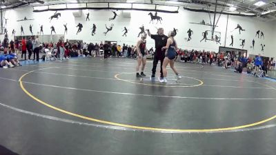 110 A Champ. Round 1 - Kaelani Shufeldt, North Central University vs Jazlynn Golder, Trine University