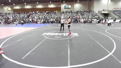 144 lbs Quarterfinal - Gabriel Quintero, Fernley WC vs Jackson Rossman, MatTime