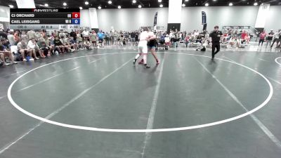 285 lbs CJ Orchard, Oregon vs Cael Leisgang, Wisconsin Red