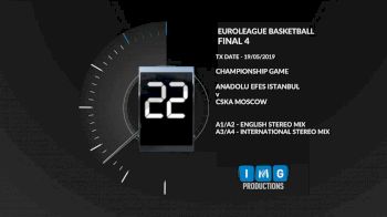 Full Replay - EuroLeague Final Four- Championship - May 19, 2019 at 1:14 PM CDT