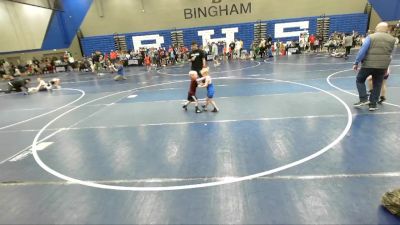 36 lbs Quarterfinal - Lennon Hardey, Bonneville Wrestling Club vs Slade Jackson, Morgan