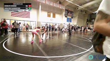 95 lbs Semifinal - Josslyn Norrid, Pawnee Wrestling Club vs Acelynn Hauenstein, Tiger Trained Wrestling