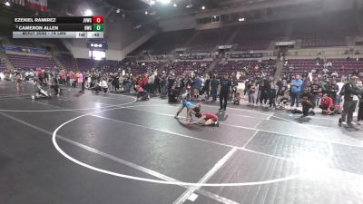 74 lbs Champ. Rd Of 16 - Ezekiel Ramirez, Juggernaut WC vs Cameron Allen, Oconomowoc Wrestling Club