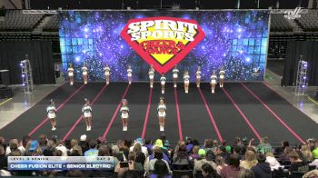 Cheer Fusion Elite - Senior Electric [2026 L3 Senior Day 3] 2026 Spirit Sports Indianapolis Nationals