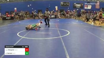 74 lbs Consi Of 8 #1 - Jamison Meagher, Paynesville vs Jase Sensor, Hartland Wrestling Club