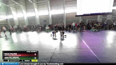 75 lbs Cons. Round 2 - Sawyer Gibson, Fremont Wrestling Club vs Mack Palmer, Bear River Wrestling Club