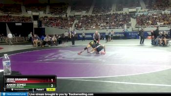 D3-120 lbs Cons. Round 3 - Aaron Gomez, Salpointe Catholic vs Jesse Granger, Coconino