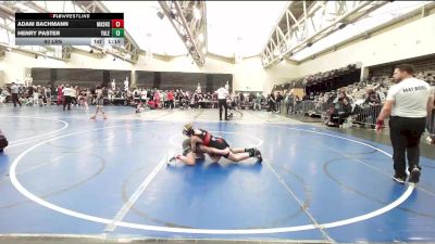 93 lbs Rr Rnd 10 - Adam Bachmann, Mat Assassins White vs Henry Paster, Yale Street