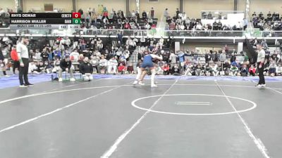 175 lbs Semifinal - Rhys Dewar, Central Catholic vs Harrison Muller, Danbury