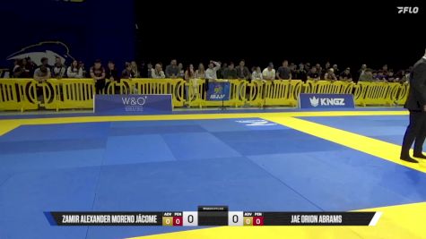 Jae Orion Abrams vs Zamir Alexander Moreno Jácome 2025 Pan IBJJF Jiu-Jitsu No-Gi Championship