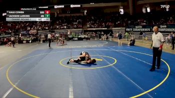 D 1 106 lbs Champ. Round 1 - Jackson Larkins, Airline vs Kale Cowen, Baton Rouge