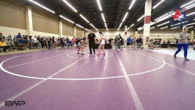 105 lbs Consolation - Kynslie Gonzales, Heart And Pride Wrestling Club vs Jency Twee, Northside Amarillo Wrestling Club