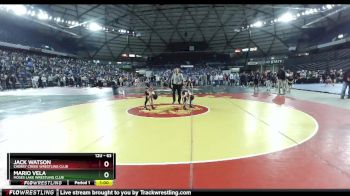 63 lbs Cons. Round 2 - Mario Vela, Moses Lake Wrestling Club vs Jack Watson, Cherry Creek Wrestling Club
