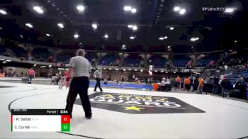 101 lbs Semifinal - Rocky Seibel, Belleville West vs Caden Correll, Normal