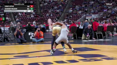 114 lbs Consi 4 - Cruz Little, Faith Christian vs Zander Wilson, Williamson