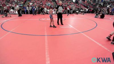 78 lbs Rr Rnd 2 - Branson Rigdon, Piedmont vs Callie Zweifel, Enid Youth Wrestling Club