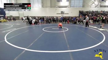 120 lbs Champ. Round 2 - Christopher Mendez, Levittown RTC vs Oakley D`Alberto, Washingtonville Wizards Wrestling