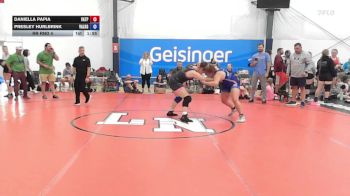 71 lbs Rr Rnd 4 - Daniella Papia, Virginia Team Predator - W vs Presley Hurlbrink, Valkyrie Girls WC - W