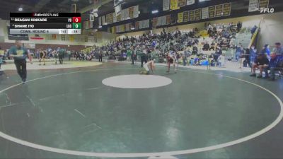 113 lbs Cons. Round 6 - Deagan Kinkade, Palm Desert vs Shane Ito, La Costa Canyon