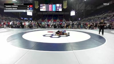130 lbs Cons. Sub-quarters - Danica Torres, AZ vs Tiyanna Mack, SC