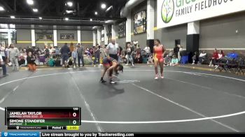 130 lbs Round 3 (6 Team) - Simone Standifer, Doomsday vs Jamelah Taylor, Nebraska Vipers Gold