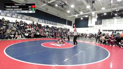 135 lbs 3rd Place Match - Aurora Gonzalez, Perris vs Ivana Cuellar, Downey