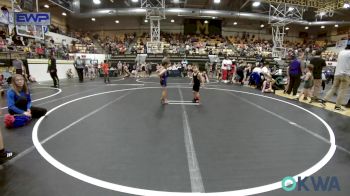 37 lbs Rr Rnd 3 - Willie Skidmore, Standfast OKC vs Easton Civitts, Harrah Little League Wrestling