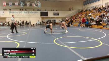 132 lbs Cons. Round 2 - Roman Vazquez, Sherwood vs Tripp Jensen, Glencoe