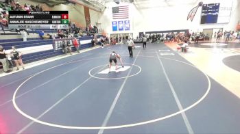 110 lbs Cons. Round 2 - Annalee Haschemeyer, Canton vs Autumn Starr, Bloomington (H.S.)
