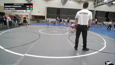 141 lbs Final - Zachary Farabaugh, ICWL Bruisers MS vs Cash Torres, DoughBoy MS