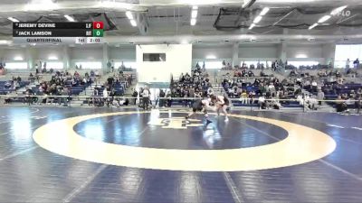 174 lbs Quarterfinal - Jack Lamson, Rit vs Jeremy Devine, St. John Fisher