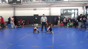 43 lbs 5th Place - Batch Ball, UNATTACHED vs Maddex Carter, UNATTACHED