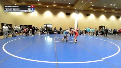 165 lbs Champ. Round 2 - Andrew DeRosa, Connecticut vs Hubert Szymko, Connecticut
