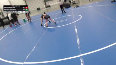 94-105 lbs 2nd Place Match - Peyton Eklund, HWA vs Carlie McKibbin, Bayard