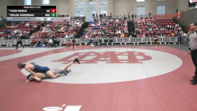 113 lbs 5th Place Match - Nolan Hardeman, Boyd Buchanan High School vs Cade Riddle, Lakeway Christian Academy