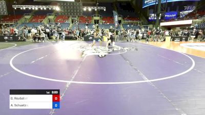 120 lbs Cons 32 #1 - Grady Roybal, UT vs Alexander Schuetz, IL