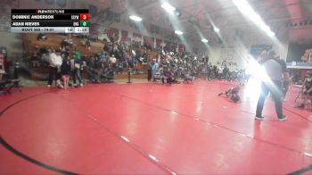 74-81 lbs Round 3 - Dominic Anderson, San Clemente Youth Wrestling vs Adan Nieves, Engage