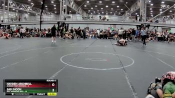 88 lbs Round 6 (8 Team) - Hayden Archbell, Junior Terps Express vs Sam Moon, Mat Warriors Red