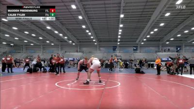 285 lbs Semifinal - Madden Fredenburg, FL vs Caleb Tyler, PA